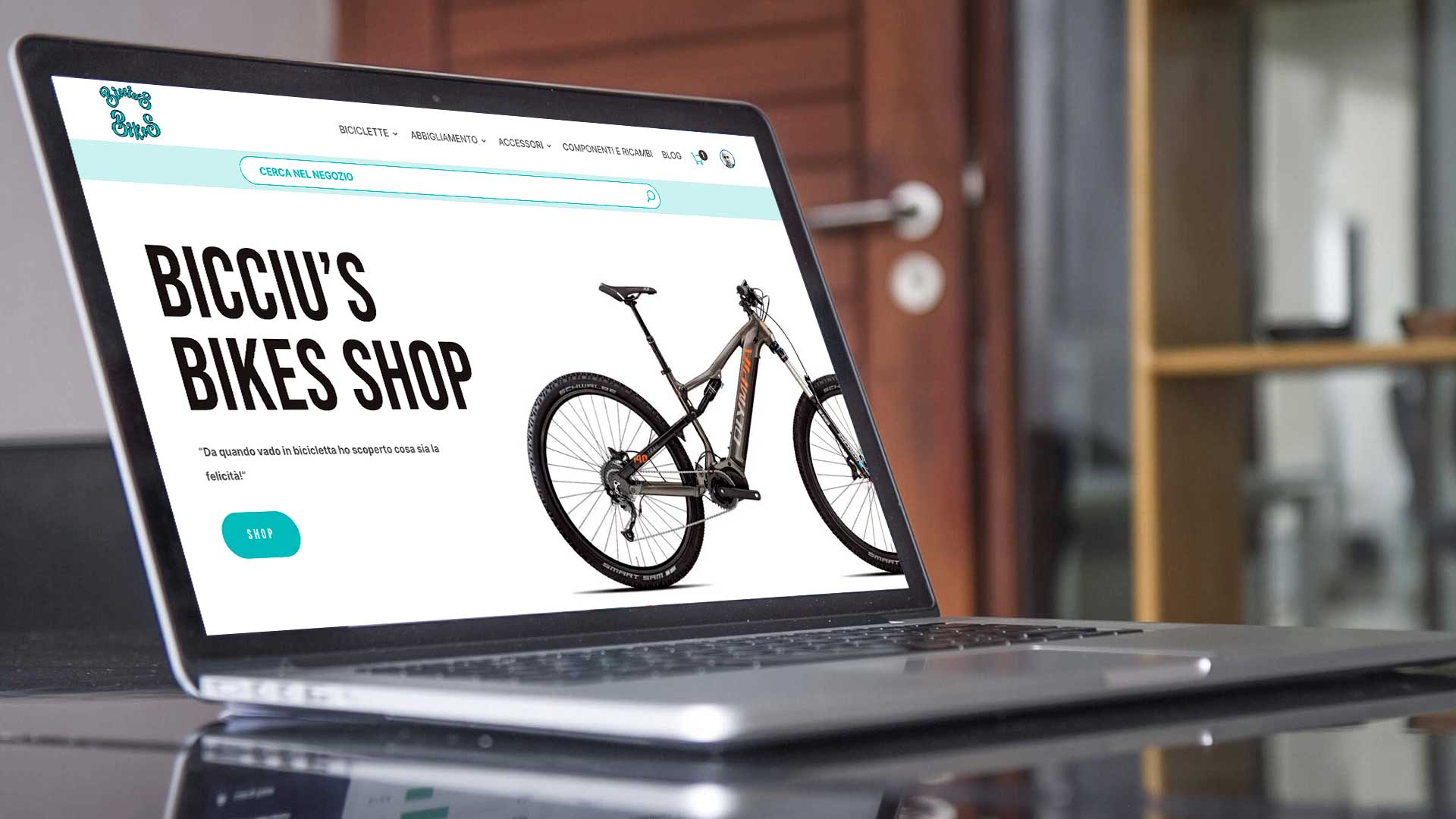 mockup-bicciusbikes-shop bicciu's bikes vendita online di biciclette e accessori